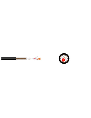 FONESTAR CL-26DMX Rollo de cable DMX
