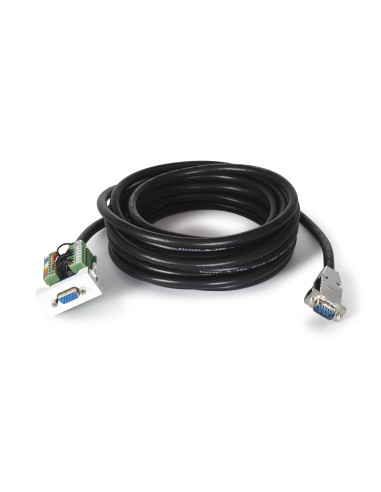 FONESTAR WP-51V-5 Panel de conexión VGA enchufable con cable preinstalado