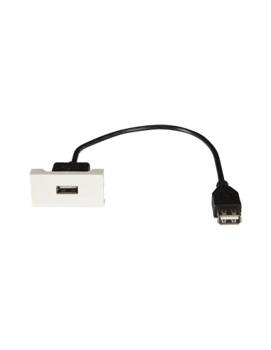 FONESTAR WP-63U-02 ½ panel de conexión USB A hembra