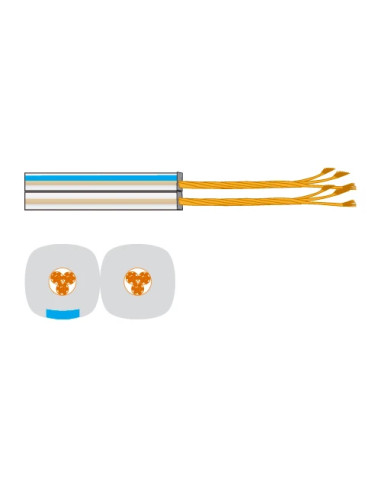 FONESTAR CT-20 Rollo de cable altavoz de 2 conductores