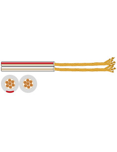 FONESTAR CT-24-5 Rollo de cable altavoz de 2 conductores