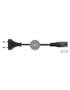 FONESTAR SR-448 Cable alimentación CA Europlug tipo 8 (IEC C7)