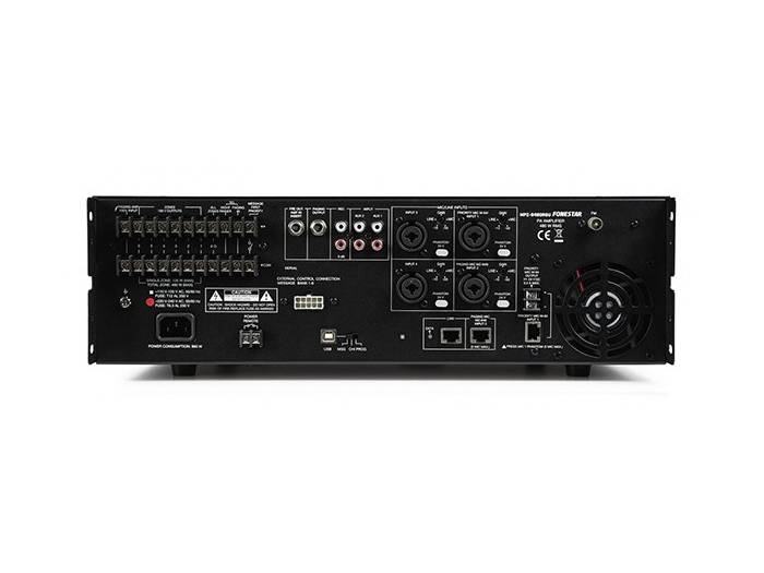Fonestar MPZ-6480RGU - Amplificador 6 zonas 480W - 2