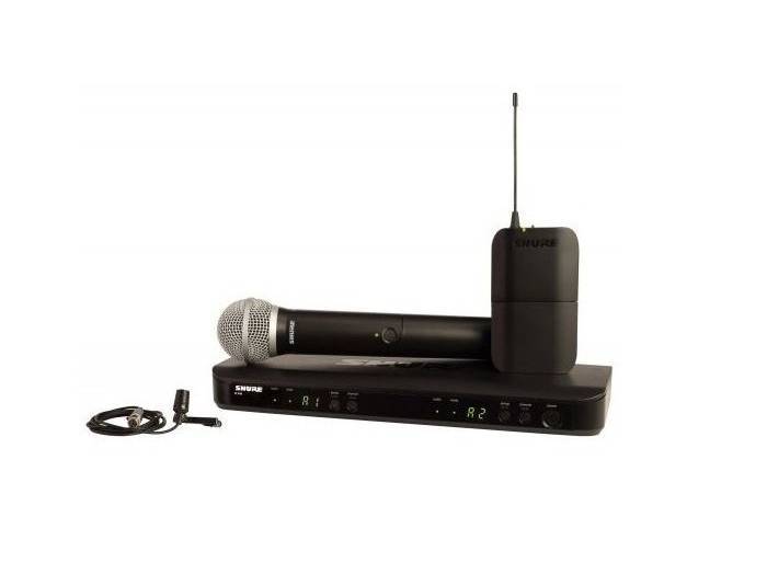 SHURE BLX1288CVL Microfono inalambrico dual de Mano y Solapa - 1