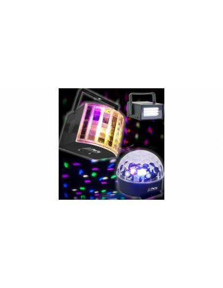 Party 3 Pack de 3 Efectos de Iluminacion Led - 2