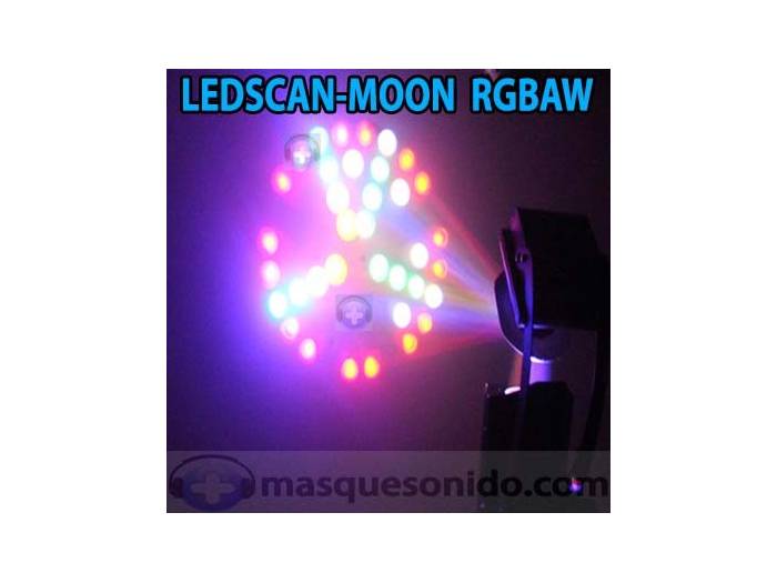 Ibiza Light LEDSCAN-MOON RGBAW - 2