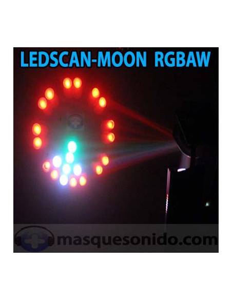 Ibiza Light LEDSCAN-MOON RGBAW - 5
