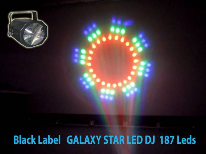 Black Label Led Galaxy Star | Masquesonid