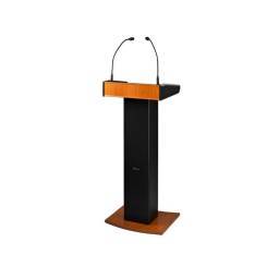 Monacor Speech 100D-- Atril amplificado con bateria - 1