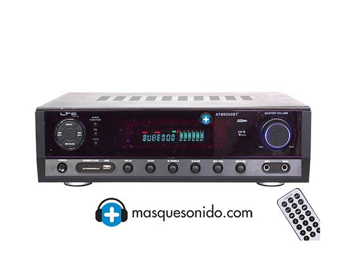 LTC ATM6500 amplificador 5.0, karaoke USB, Bluetooth  - 1