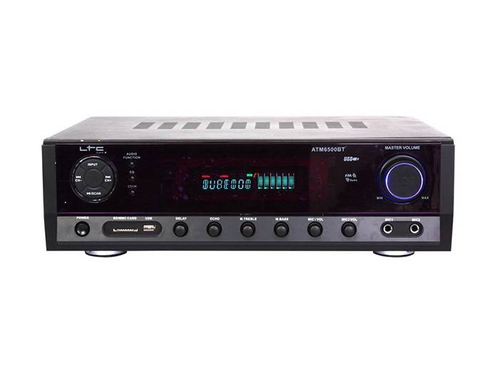 LTC ATM6500 amplificador 5.0, karaoke USB, Bluetooth  - 5