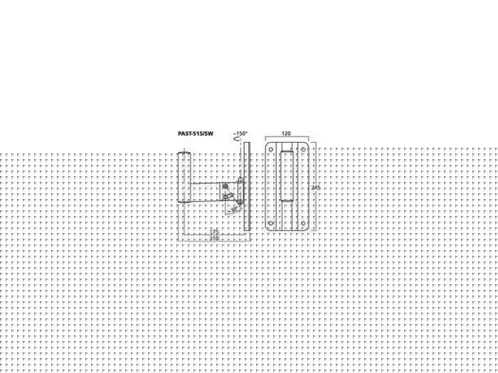 IMG Stage Line PAST-515/SW Soporte de pared para Altavoces - 2