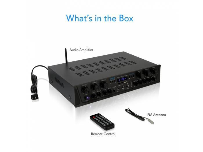 PYLE PTA66BT - Amplificador Hifi de 600w - 7