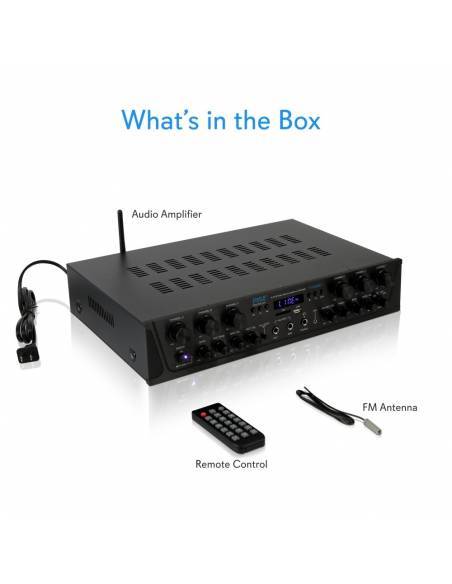 PYLE PTA66BT - Amplificador Hifi de 600w - 7