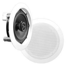 PYLE PDIC61RD - Pareja de altavoces de techo de 6.5 pulgadas - 1 2
