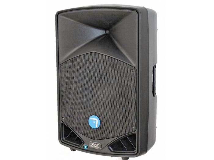 altavoz autoamplificado con bluetooth 1000w - vista lateral