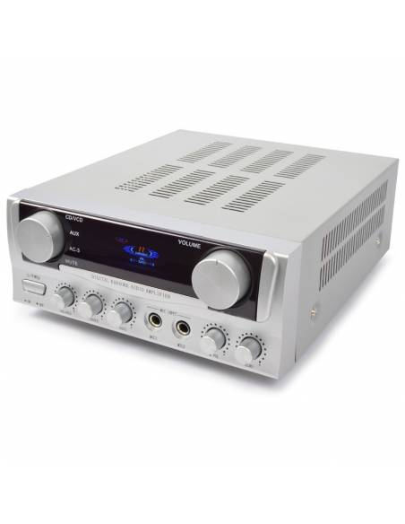 SKYTRONIC 103102 Amplificador karaoke con display 2 x 50w 2 entradas microfonos - 3