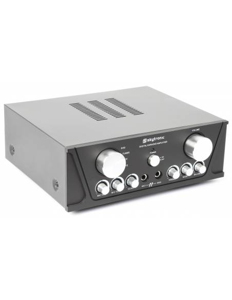 Skytronic AV410B Amplificador de karaoke universal stereo Negro - 5