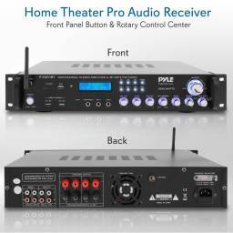 Pyle P3001BT - Amplificador USB/SD Bluetooth Karoake,3000w - 1 2