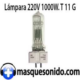 Lámpara 220V 1000W. T 11 G - 1