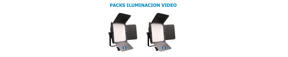 Kits de iluminación para video
