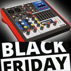 Mesas de mezclas Black Friday